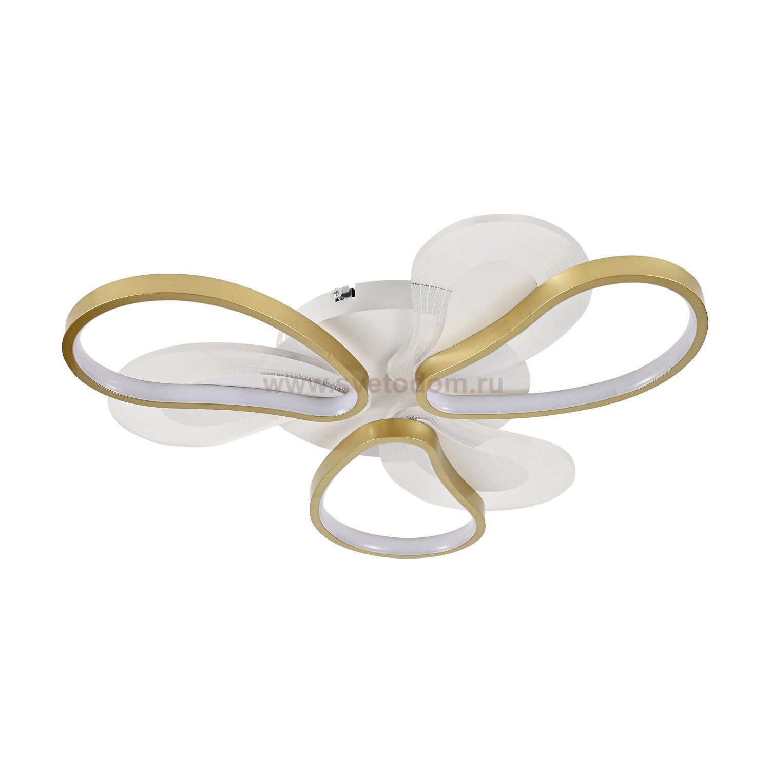 Потолочный светодиодный светильник 51209/3+3WT+GD Экономсвет