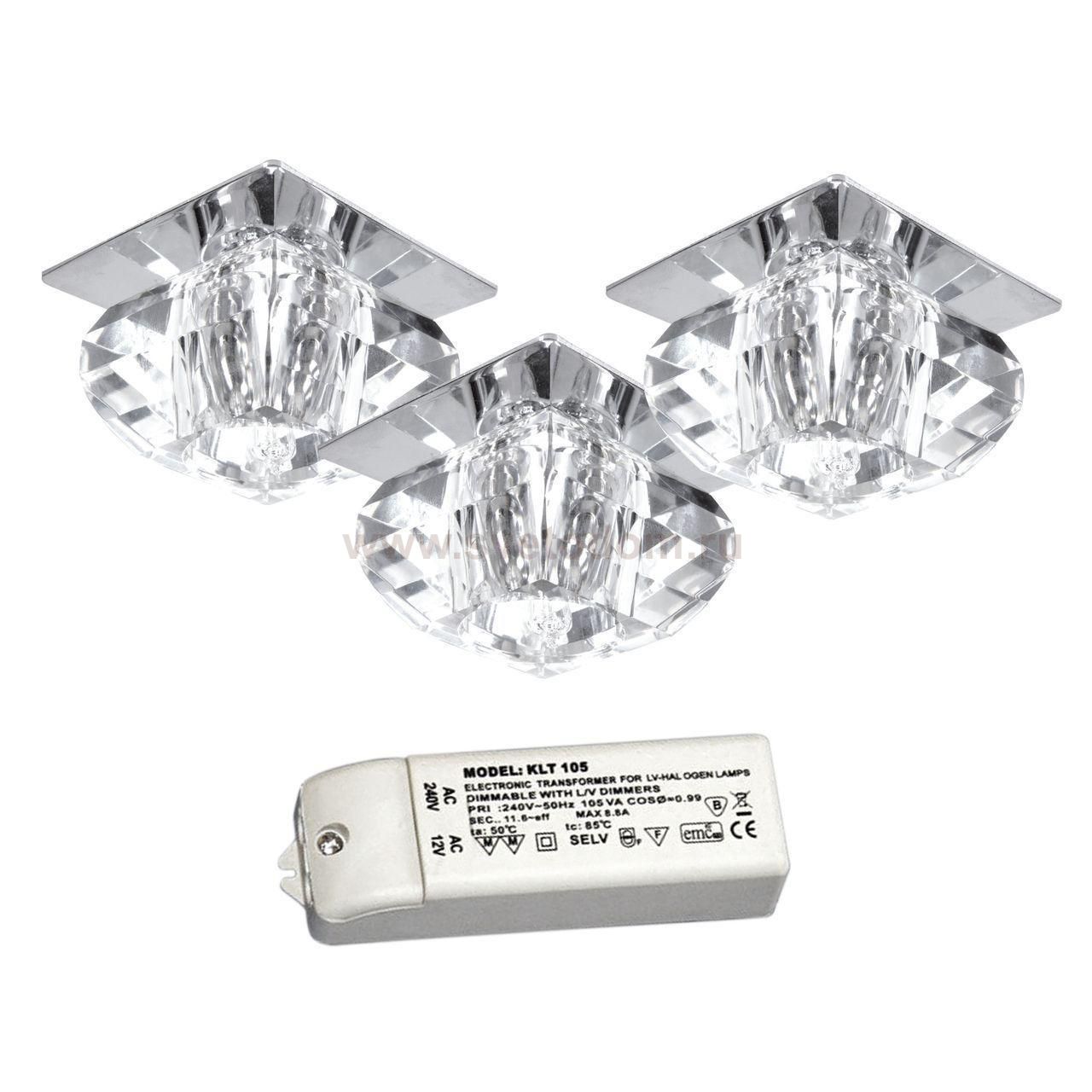 Встраиваемый светильник Spot Light Cristaldream 5122131