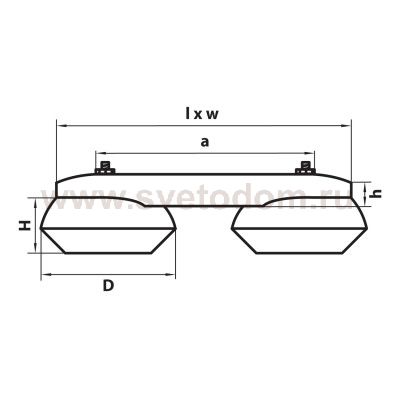 Светильник накладной светодиодный Lightstar 51226 Orbe