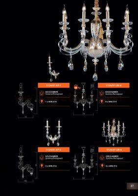 Светильник подвесной Divinare 5124/07 LM-8 CARL