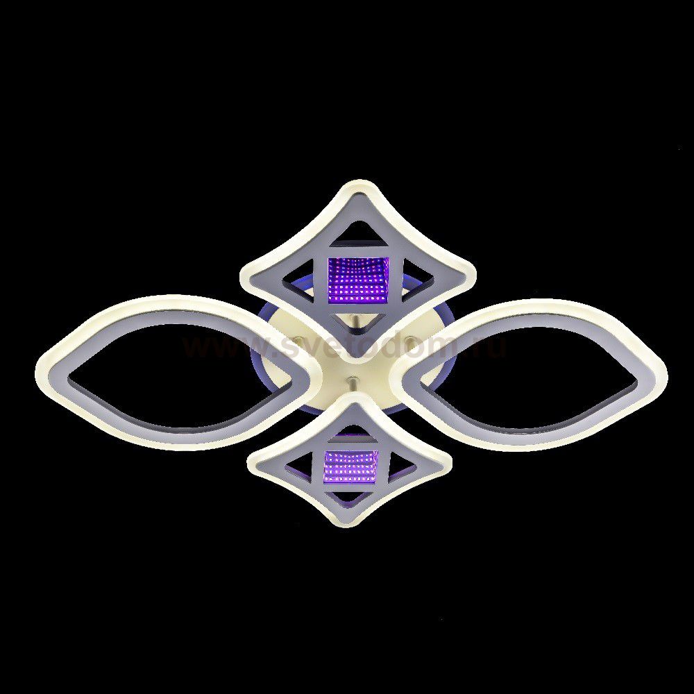 Потолочный светодиодный светильник 51247/4+1WT RBP+3D ЭкономСвет