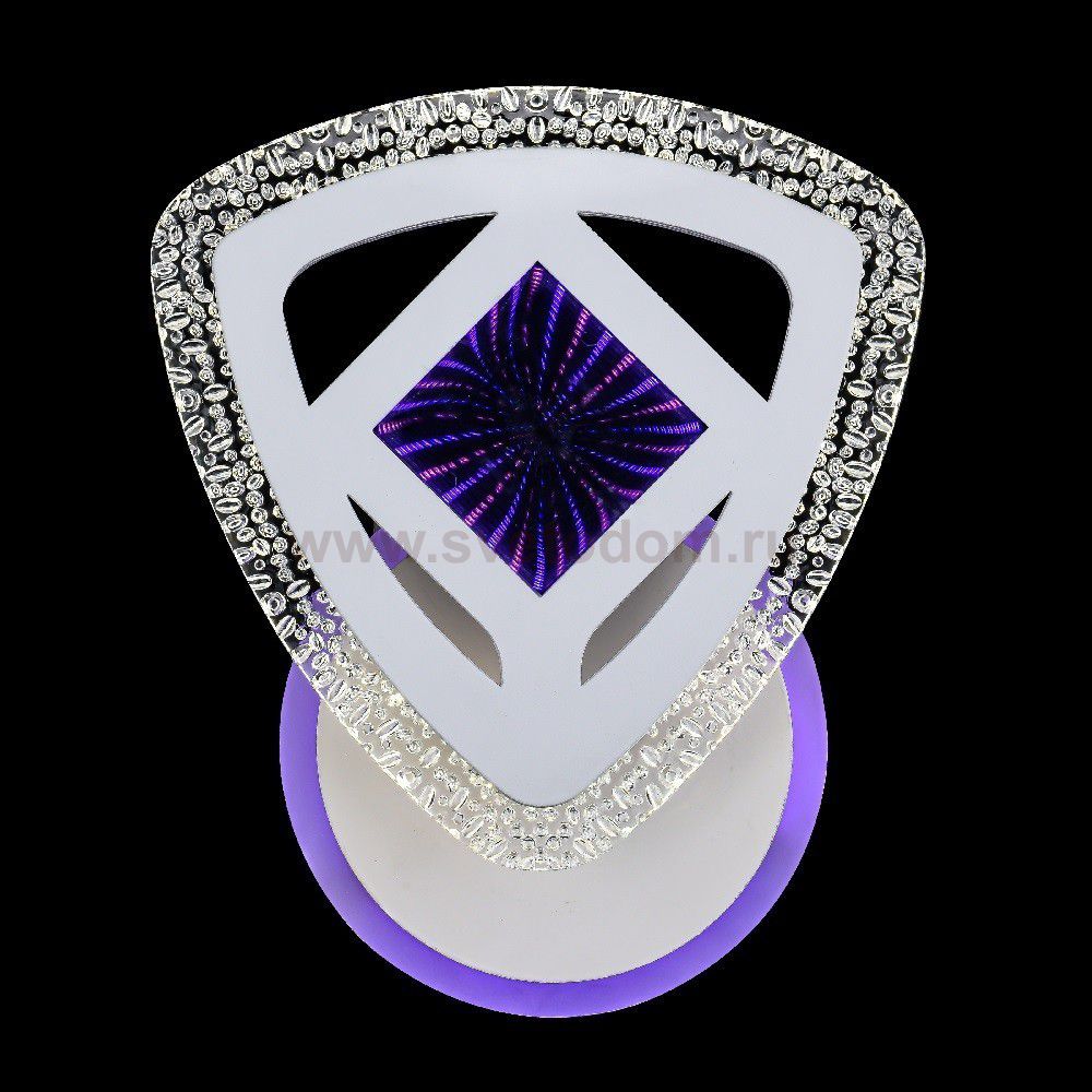 Настенный светодиодный светильник 51250/2wWT+3D ЭкономСвет