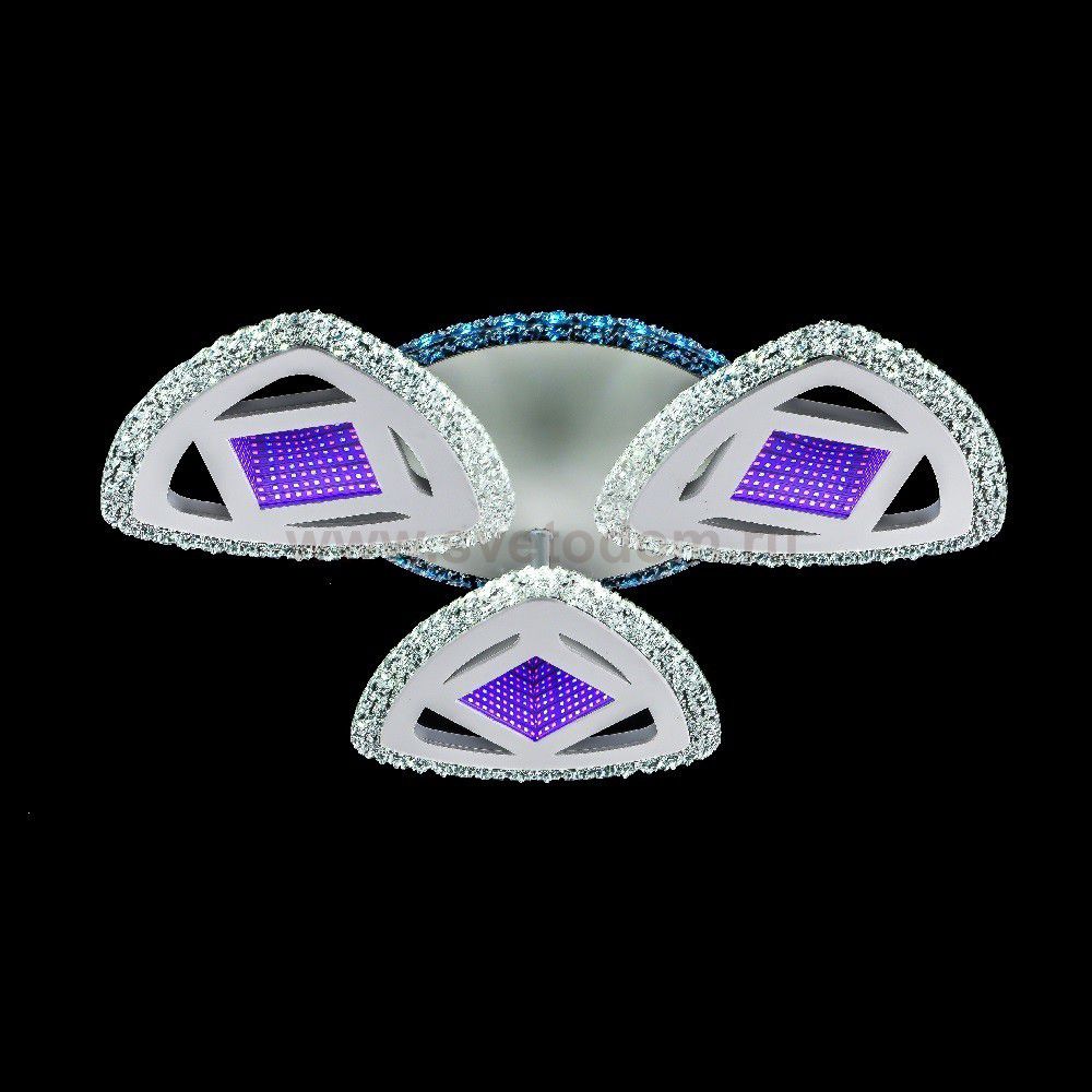 Потолочный светодиодный светильник 51250/3+1WT+3D ЭкономСвет