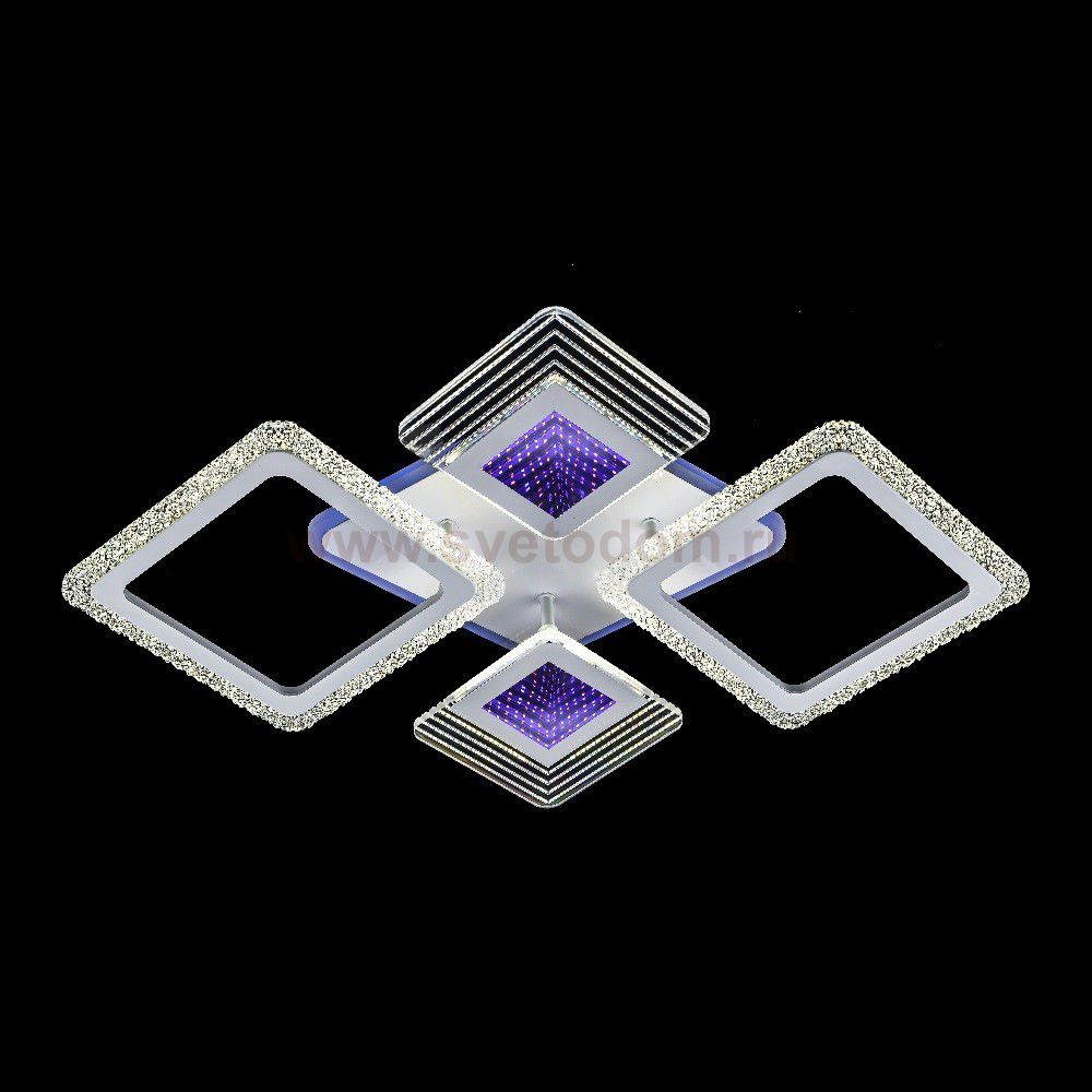 Потолочный светодиодный светильник 51254/4+1WT RBP+3D ЭкономСвет