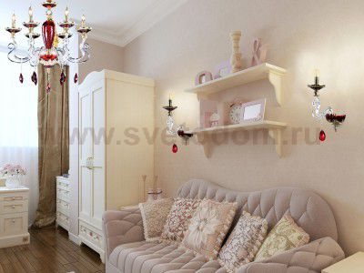 Светильник настенный Divinare 5125/10 AP-1 SIMONA