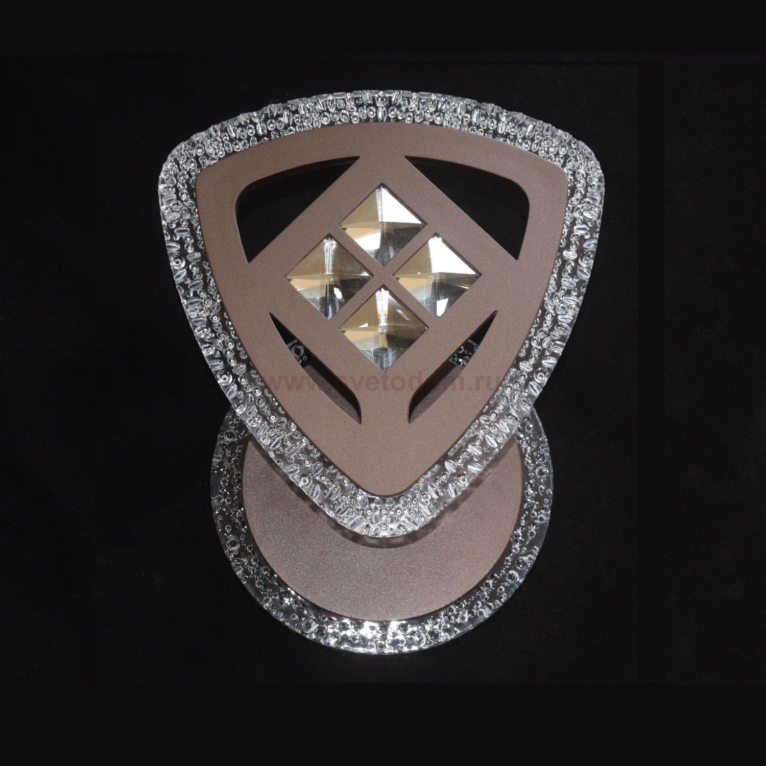 Настенный светодиодный светильник 51261/2wCF RBP ЭкономСвет