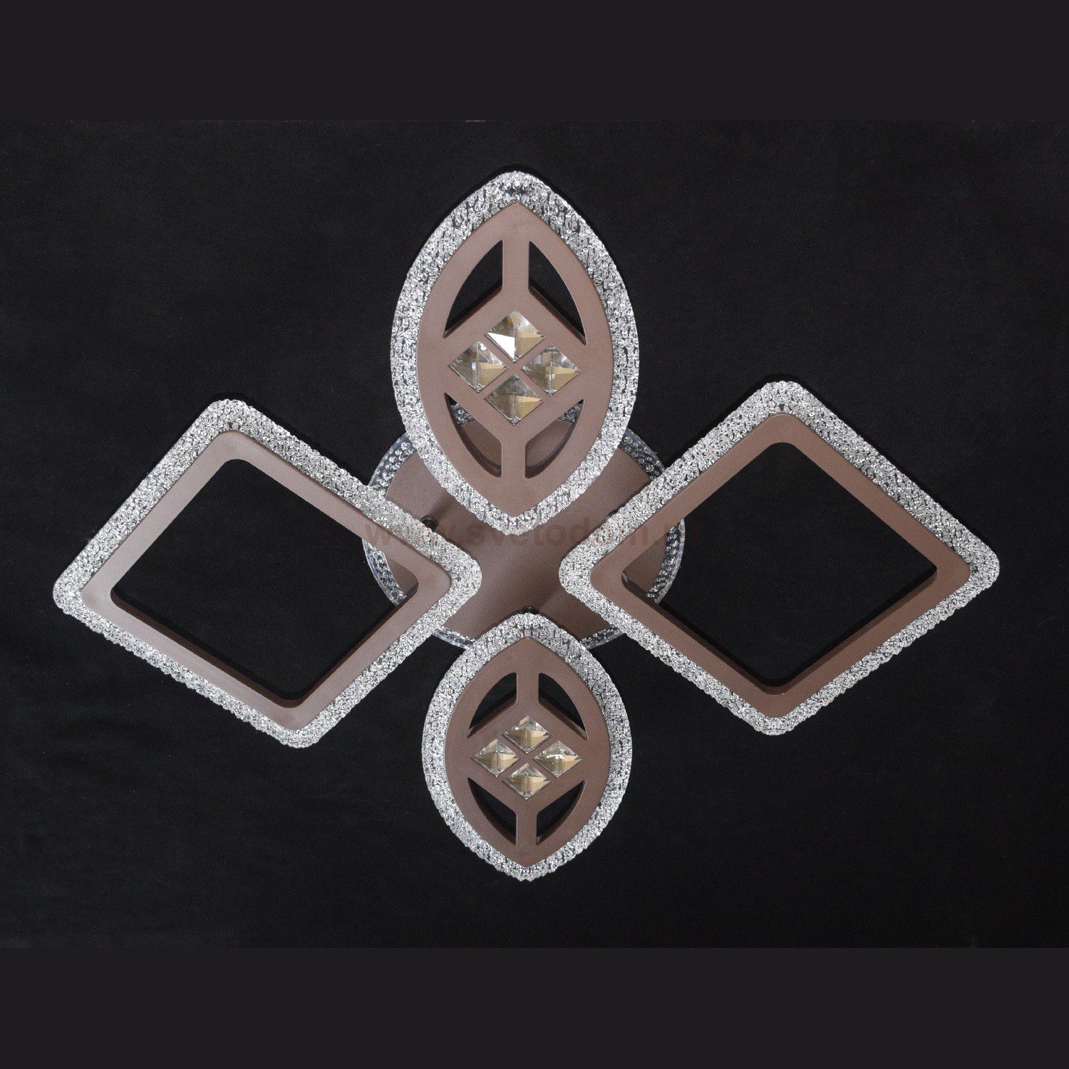 Потолочный светодиодный светильник 51263/4+1CF RBP ЭкономСвет