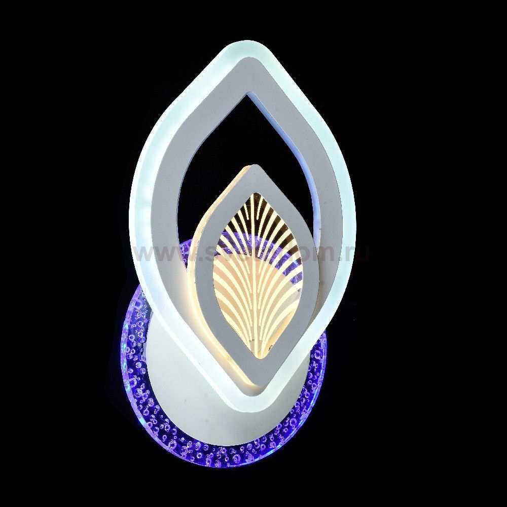 Настенный светодиодный светильник 51270/1+1wWT Экономсвет