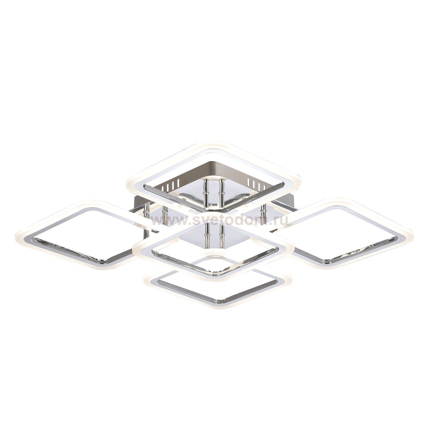 Люстра светодиодная 51282/5WT ЭкономСвет