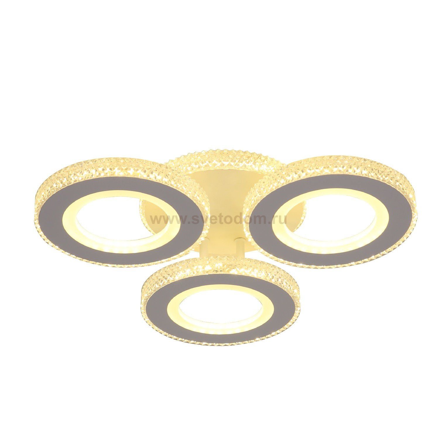 Потолочный светодиодный светильник 51285/3+1WT ЭкономСвет