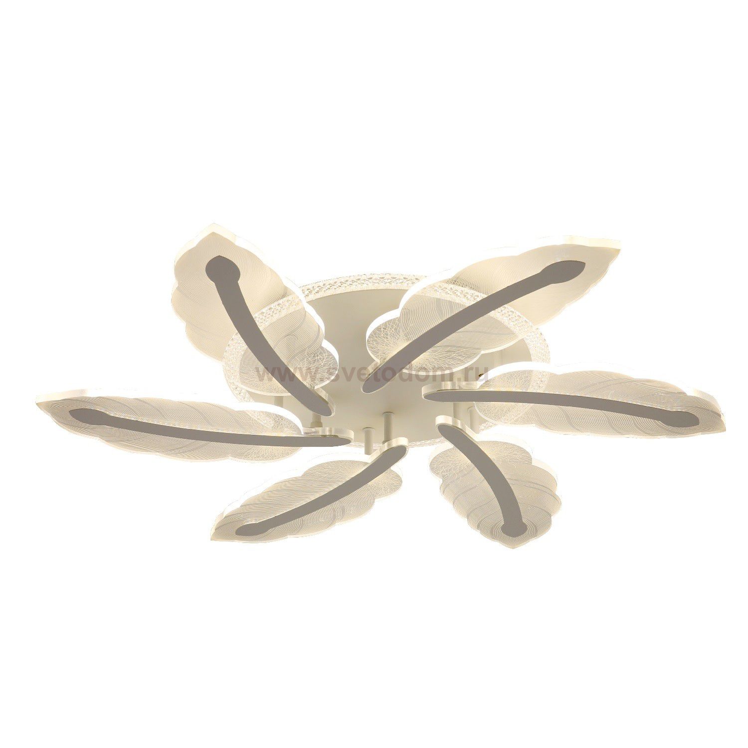 Потолочный светодиодный светильник 51288/6+1WT WCL Экономсвет