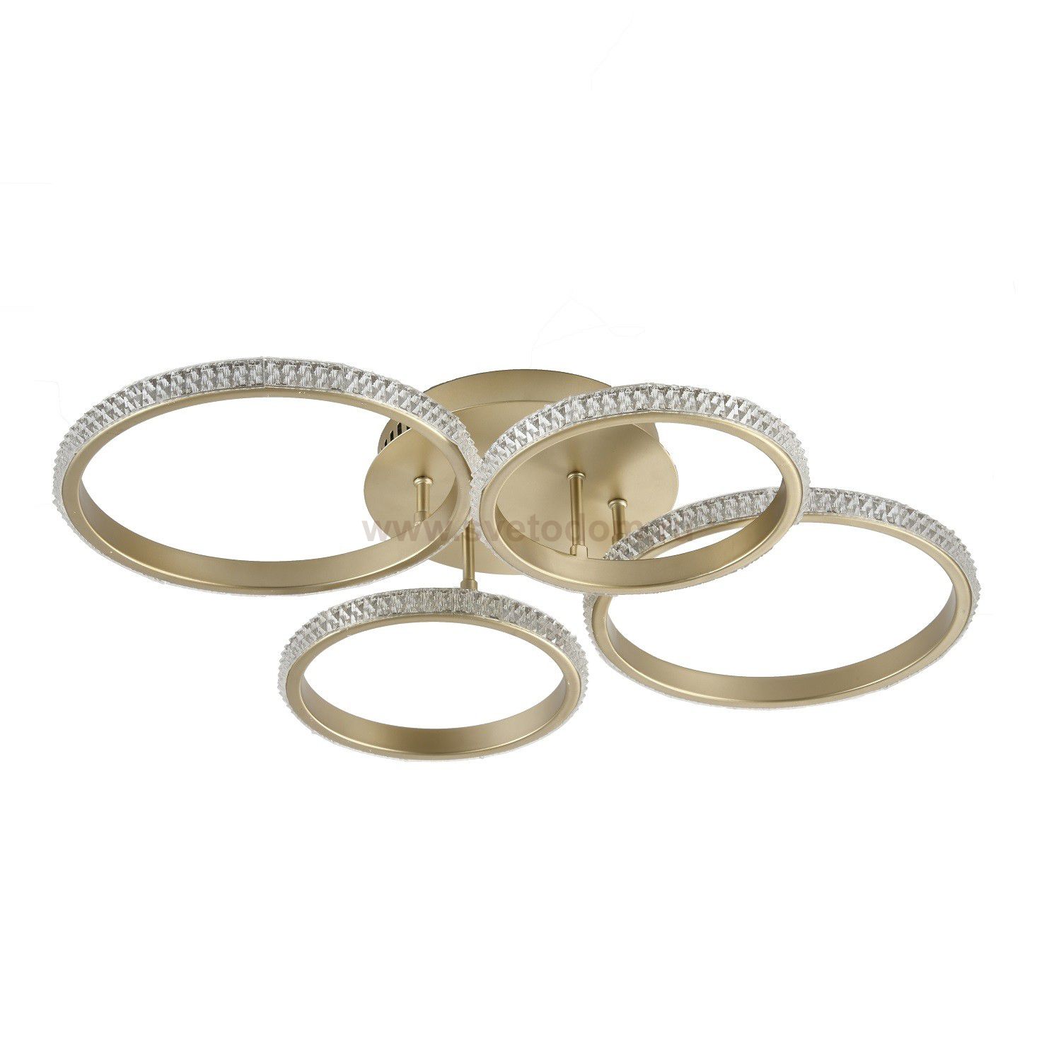 Потолочный светодиодный светильник 51308/4GD GD+WT ЭкономСвет