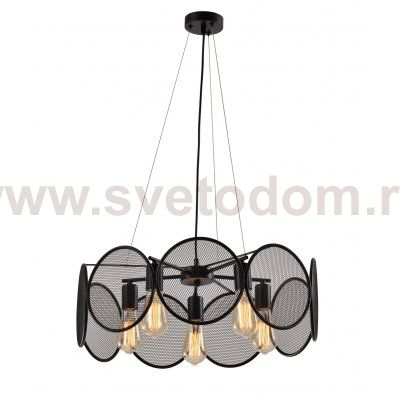 Люстра Rivoli Valentina 5131-205 5 х Е27 40 Вт лофт - кантри