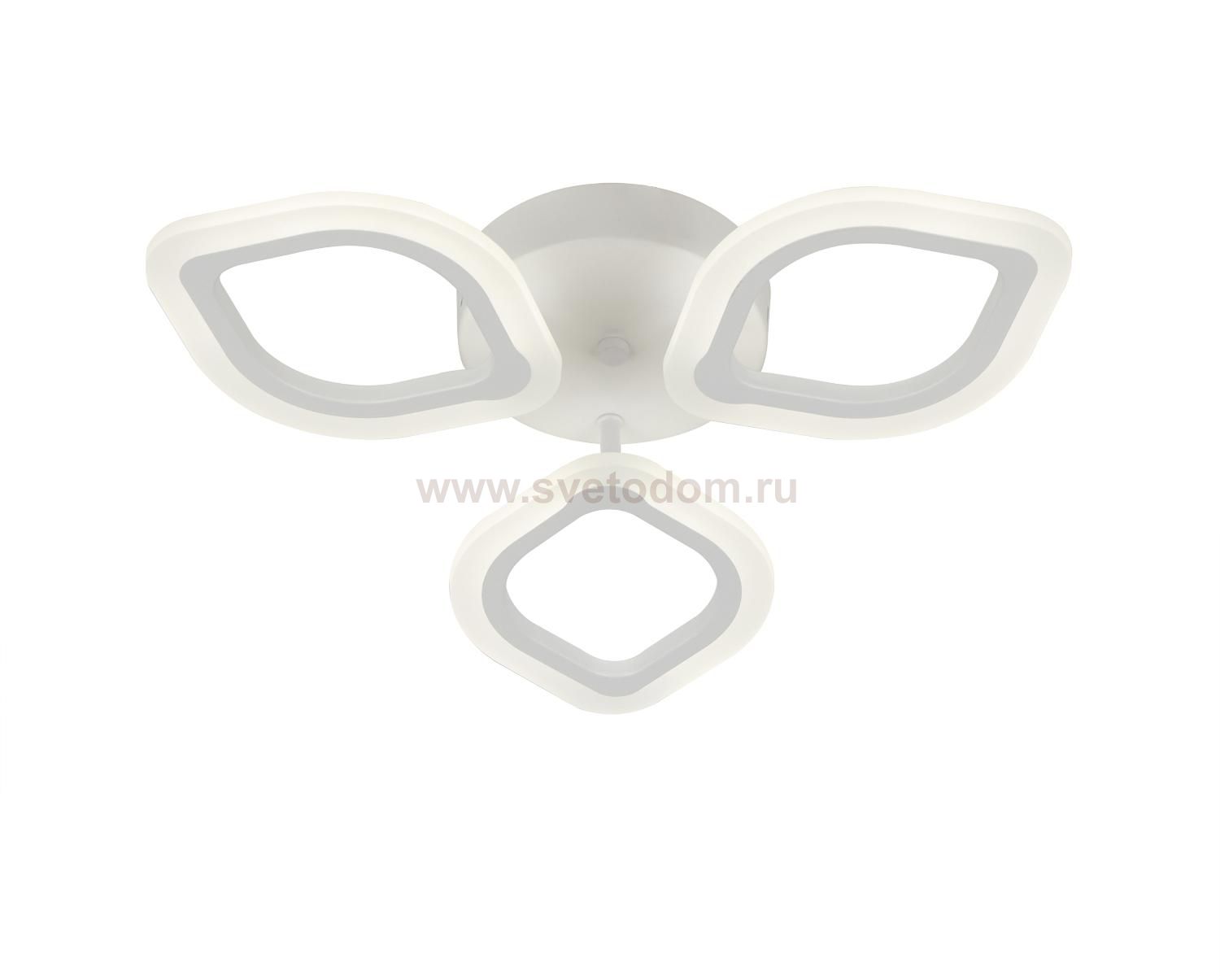 Потолочный светодиодный светильник 51310/3WT WT ЭкономСвет