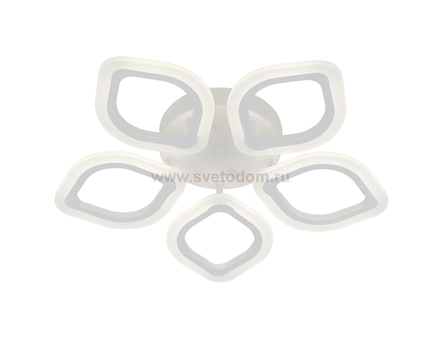 Потолочный светодиодный светильник 51310/5WT WT ЭкономСвет