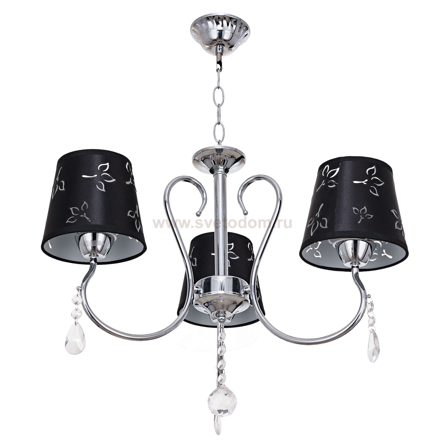 Светильник ЭкономСвет 51317/3CR BK