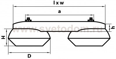 Светильник накладной светодиодный Lightstar 51327 Orbe