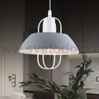 Светильник подвесной (подвес) Rivoli Mia 5135-201 1 х Е27 40 Вт лофт - кантри потолочный