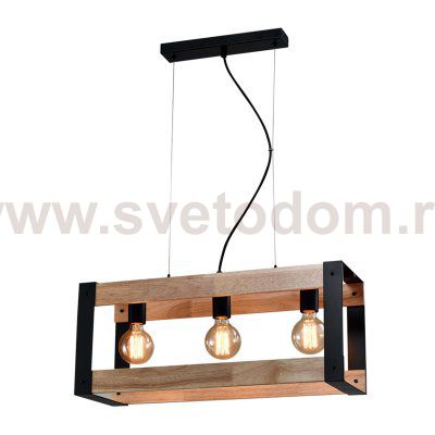 Светильник подвесной (подвес) Rivoli Eve 5144-203 3 х Е27 40 Вт лофт - кантри потолочный