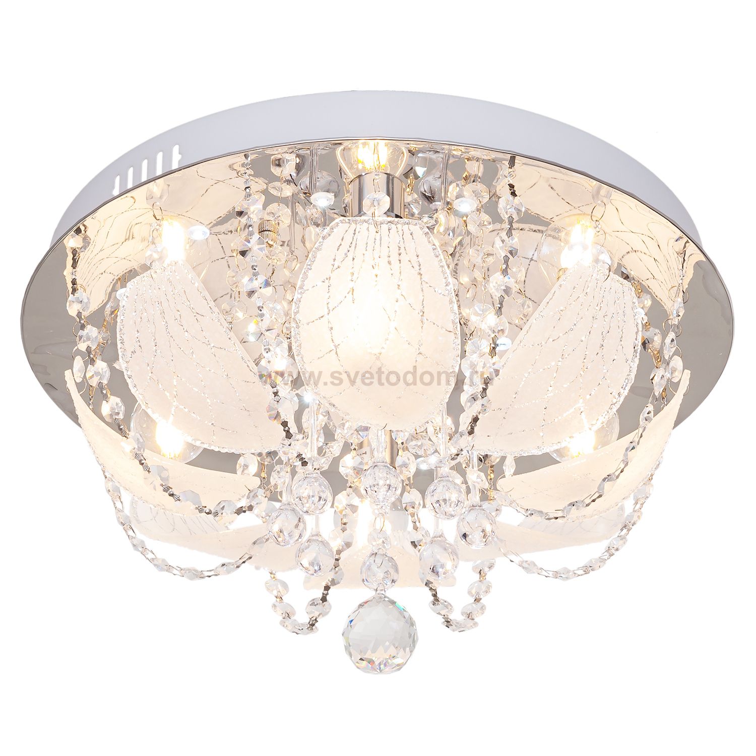 Потолочный светильник Экономсвет 5156/4CR RC WTLED