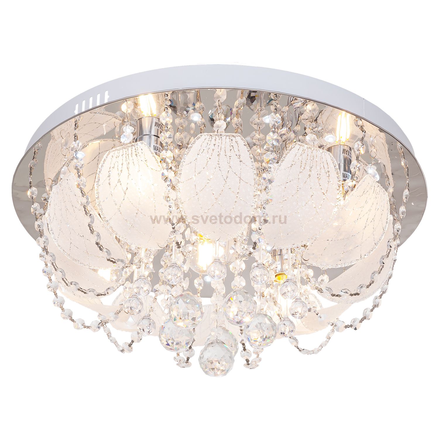 Потолочный светильник Экономсвет 5156/5CR RC WTLED