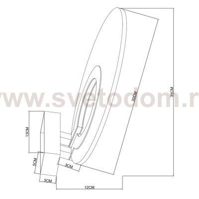 Бра Divinare BILANCIA 5194/01 AP-12