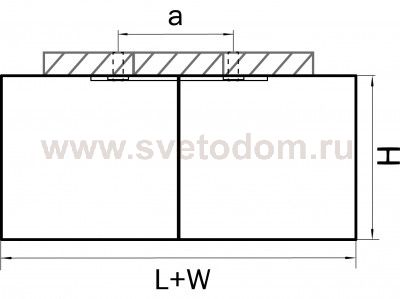 Светильник точечный накладной диодный Lightstar 52127 Monocco