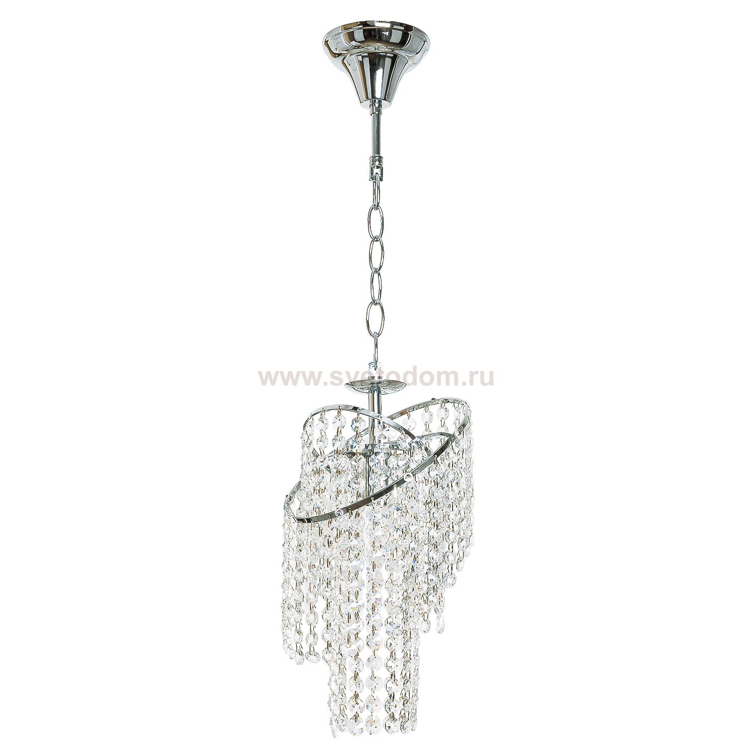 Люстра с хрусталем Экономсвет 52200/1CR WT