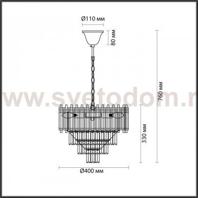 Люстра Odeon Light 5228/6 CLASSI
