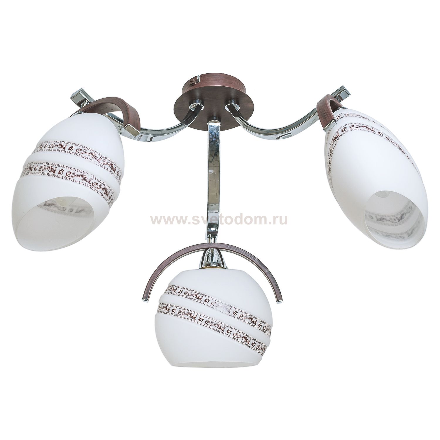 Светильник ЭкономСвет 5331/3CR WENGE