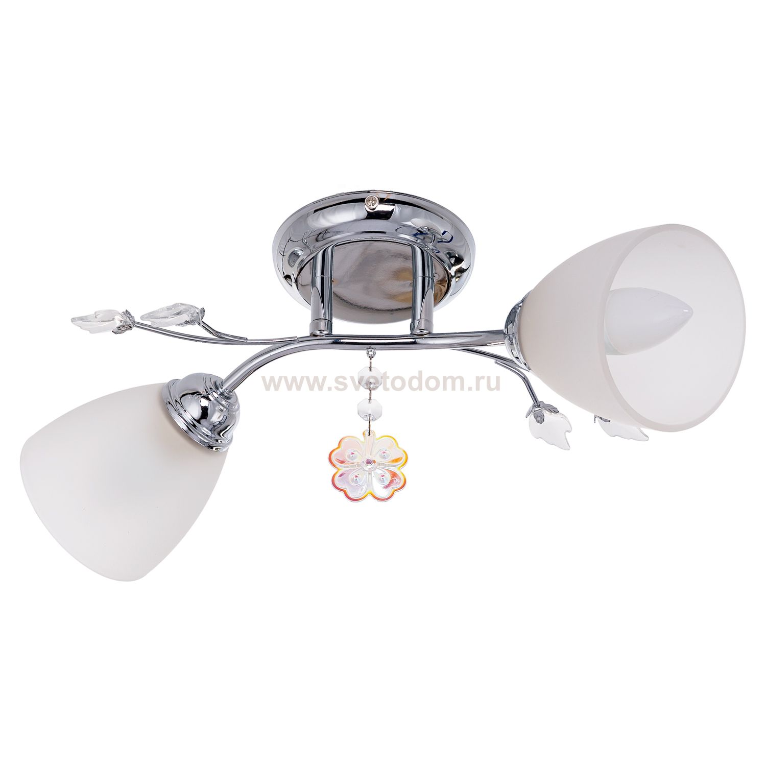 Люстра эконом Экономсвет 53441/2CR WT