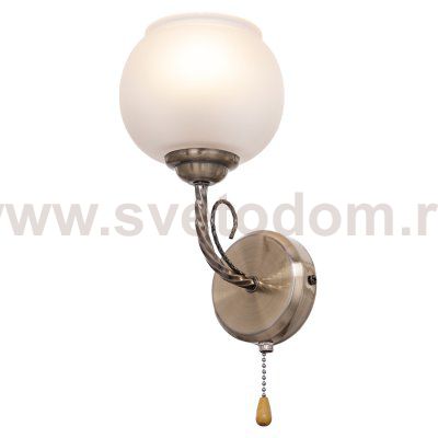 Светильник бра классическое Экономсвет 5349/1wAB WT