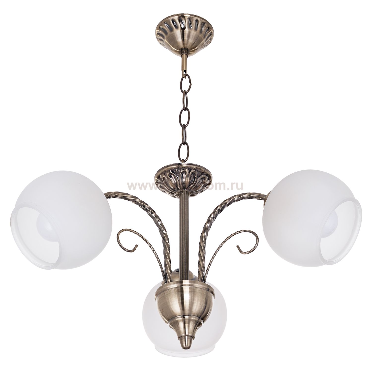 Люстра классическая Экономсвет 5349/3AB WT