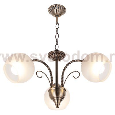 Люстра классическая Экономсвет 5349/3AB WT