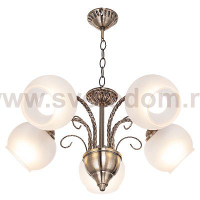 Люстра классическая Экономсвет 5349/5AB WT