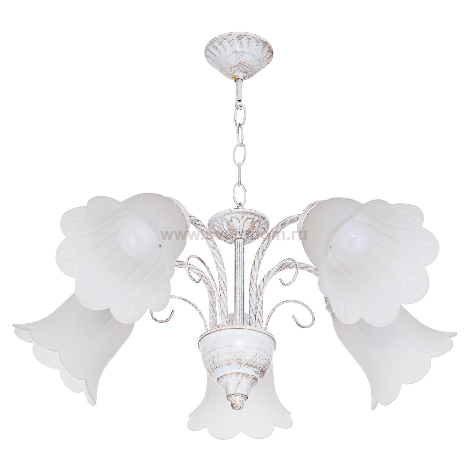 Люстра классическая Экономсвет 53497/5WG WT