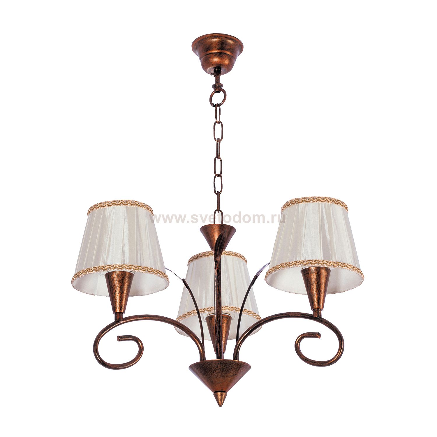 Люстра классическая Экономсвет 5356/3BKG