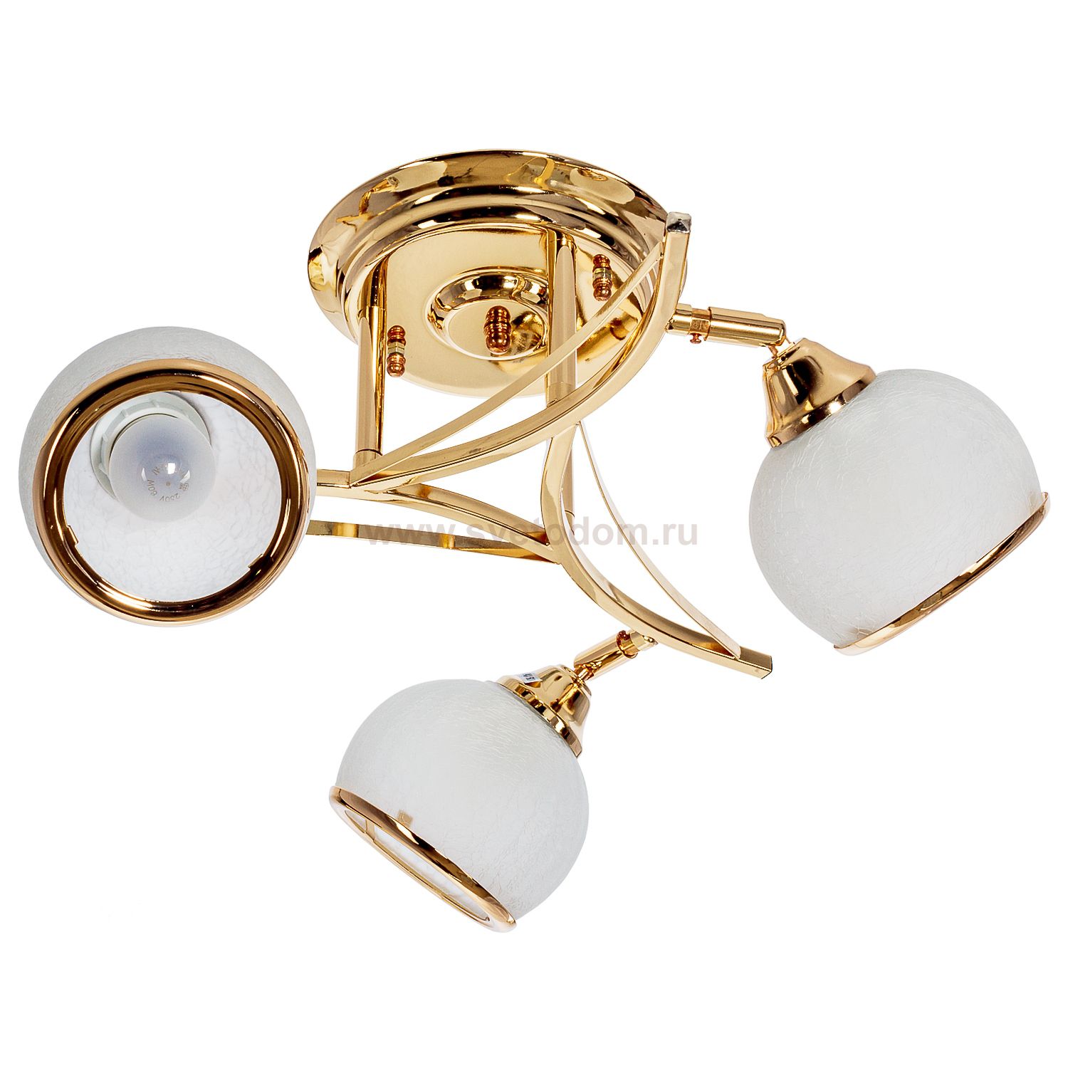 Светильник ЭкономСвет 53706/3FG WT