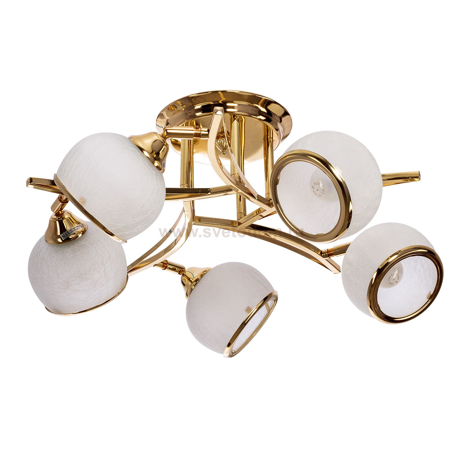 Спотовый светильник 53706/5FG WT ЭкономСвет