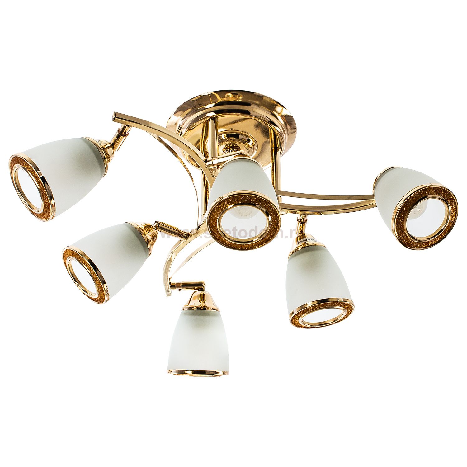 Спотовый светильник Экономсвет 5371B/6FG WT