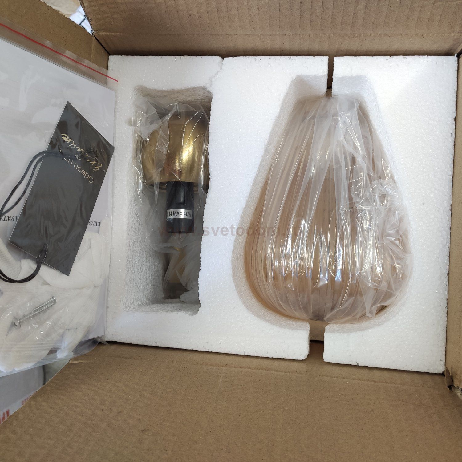 Светильник настенный бра Odeon Light 5402/1W Elica