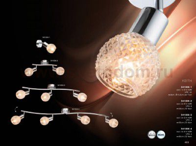 Светильник поворотный спот Globo 541006-1 