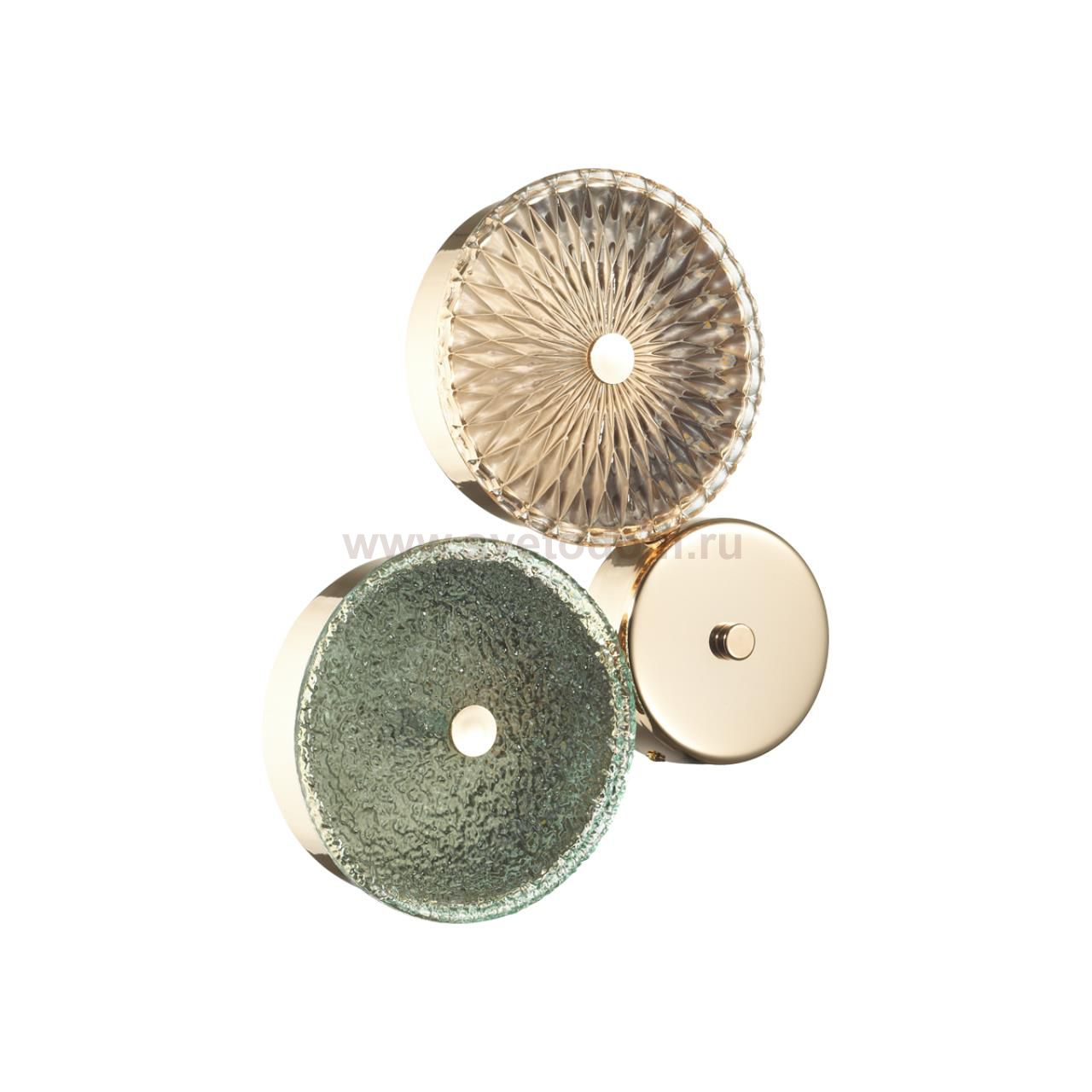 Светильник настенный бра Odeon light 5412/14WL CARAMELLA