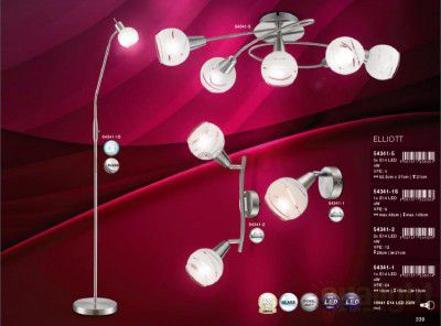 Светильник поворотный спот Globo 54341-2o ELLIOTT