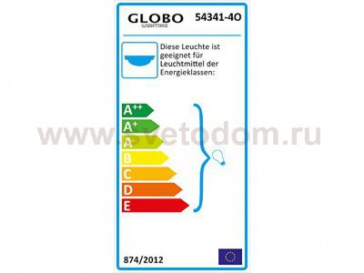 Светильник поворотный спот Globo 54341-4o ELLIOTT