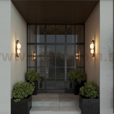 Светильник уличный фасадный Odeon light 5434/2W LUMA