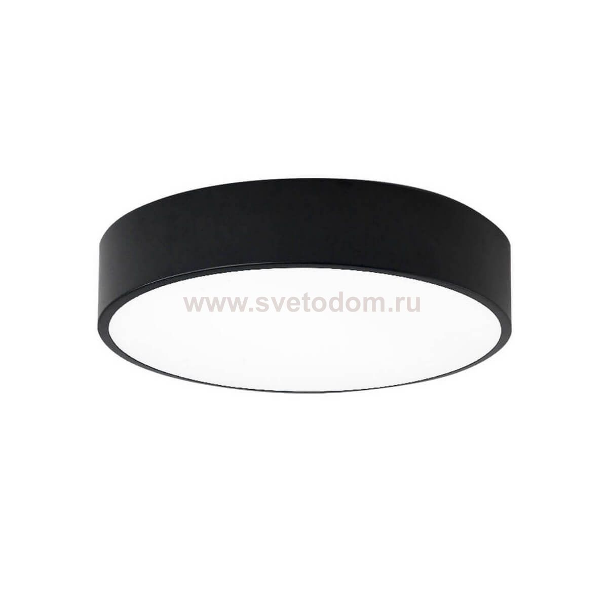 Светильник МЕДИНА черный d40 h10 Led 36W (4000K) Kink light 5440,19