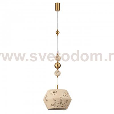 Светильник подвесной одиночный Odeon light 5444/1A KARELIA