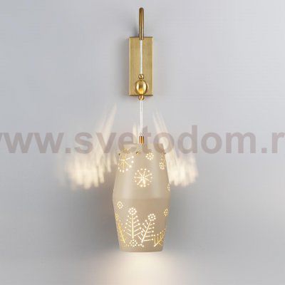 Светильник настенный бра Odeon light 5444/1W KARELIA