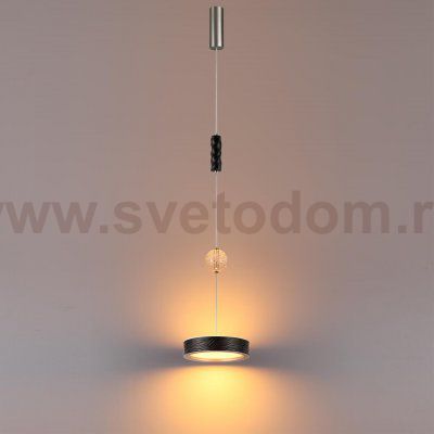 5451/32LB L-VISION ODL_EX26черный/никель/металл/керамика/хрусталь/акрил Подвес LED x 32W 2000К/3000K/4000K/переключ. RIVERA